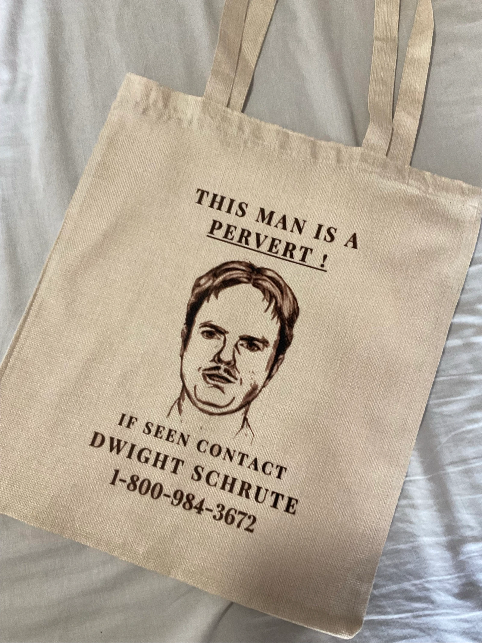 Tote bag Dwight Schrute , The office – photo 10
